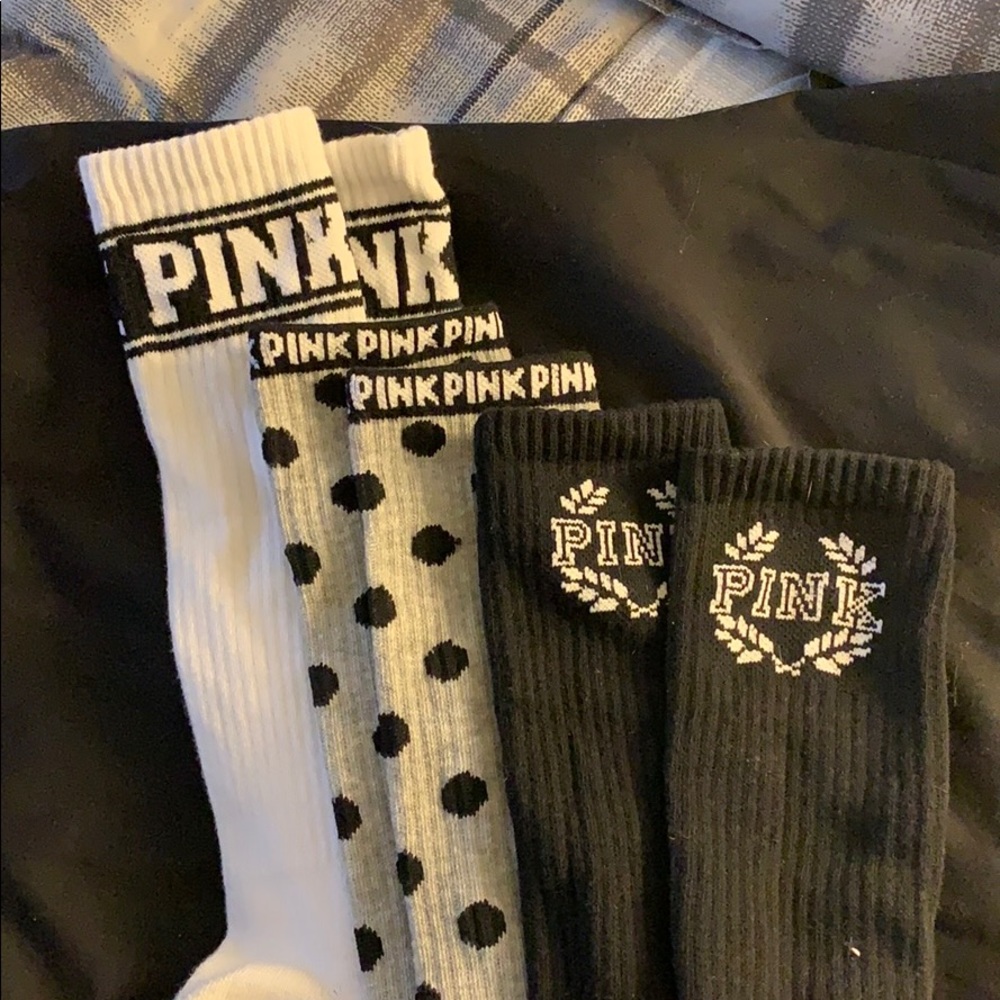 Victoria’s Secret Pink Socks (3 Pack)